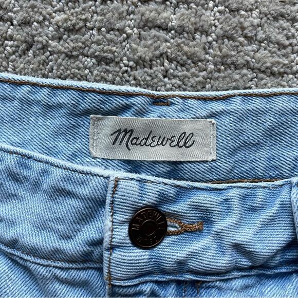 Madewell The Plus Curvy Momjean Short in Flintwood Wash Size 20W - Picture 4 of 8